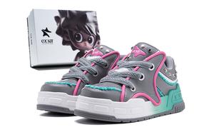 COCKTT Женские лоу-топ скейтборд кроссовки Meteorite Gray, цвет Meteorite Gray