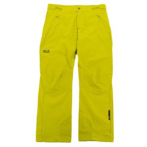 JACK WOLFSKIN Мужские брюки Gravity Flex Pants желтого цвета