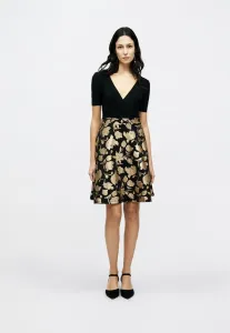 Повседневное платье Anna Field, Black/Champagne