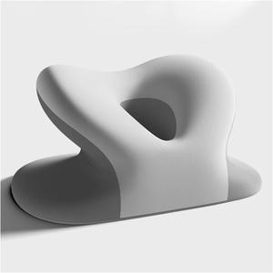 WAHHWF Подушка массажная с эффектом памяти и съемным чехлом Gray