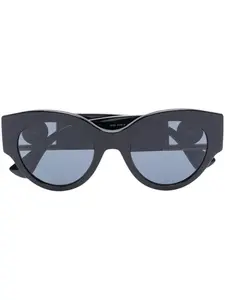 Солнцезащитные очки с декором Medusa Versace Eyewear, черный