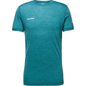 Футболка мужская, шерстяная, фл. Mammut, зеленый
