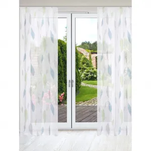 Шторная лента, 1 шт. Heine Home, Blaugrün-weiß