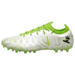 Футбольные бутсы мужские низкие белые/зеленые Kelme