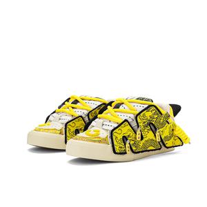 MINISO Низкие скейтерские кроссовки унисекс бежево-желтые, цвет Beige Yellow