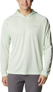 Куртка-толстовка Columbia PFG Uncharted для мужчин, Ice Green