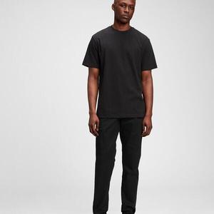 Облегающие брюки из эластичного хлопка Gap, черный