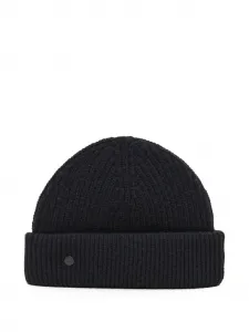Шапка бини в рубчик Closed, черный