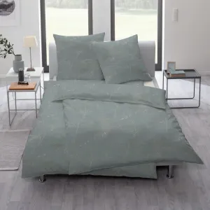 Комплект постельного белья Interlock Jersey Cecilia 6989-640 Azure Blue 135x200 Estella