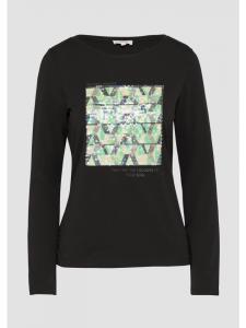 Футболка в цвете 99D0_black s.Oliver