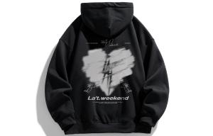 Свитшот унисекс LA'T.WEEKEND, белый (классический)