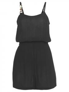 Комбинезон LASCANA Kurz, черный