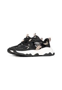 Кроссовки на шнуровке GIGI Posh by Poelman, черный