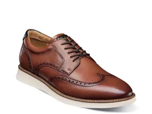 Классические оксфорды Wingtip Florsheim, Cognac