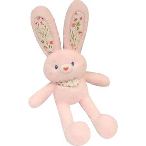 Плюшевый кулон с вытягивающимися кроличьими ушками высотой 30 см DUOMIAOYOU, фуксия