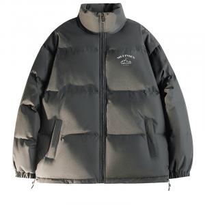 Mulinsen Пуховик Unisex, Dark Gray (Solid Color)