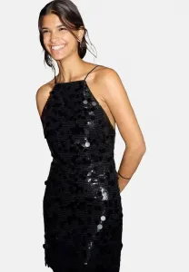Подростковое коктейльное платье/вечернее платье Mango Kids, Black