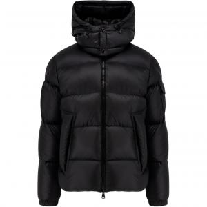 Moncler Пуховик со съёмным капюшоном, Black