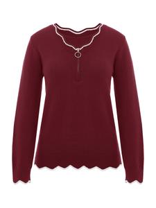 Свитер Imily Bela, бургундия