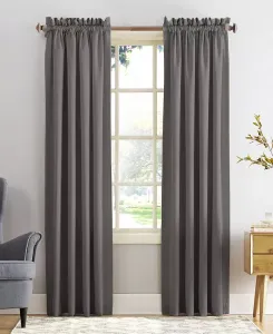 Затемняющая карнизная штора для комнаты Гранта Sun Zero, steel