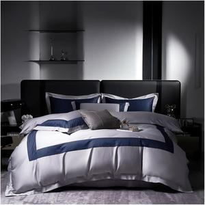 Generic Комплект постельного белья из египетского хлопка сатинового переплетения