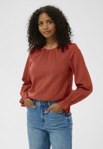 Блуза Kaffe Blouse, Chili Oil/Red