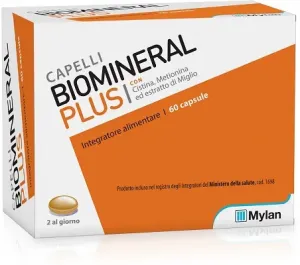 Biomineral Plus 60 капсул Добавка против выпадения волос