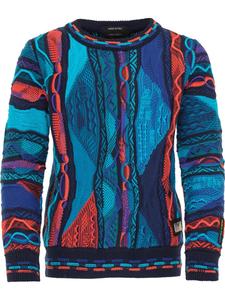 Carlo Colucci Свитер в цветах Blue, Navy, Aqua