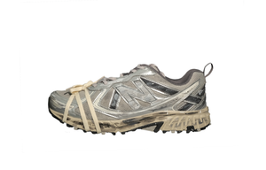 New Balance Кроссовки NB 410 V5 с низким верхом, устойчивые к истиранию, унисекс, серебристо-черные