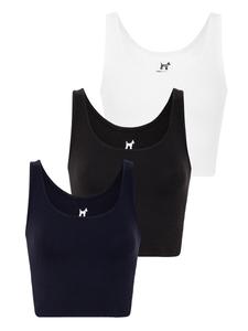 Топ Williot Alyce, цвет Navy/Black/White