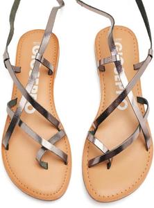 Женские сандалии GIOSEPPO с ремешком на щиколотке, Lead