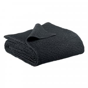 Одеяло из переработанных материалов, Maia caviar, 180 x 260 см Vivaraise, черный