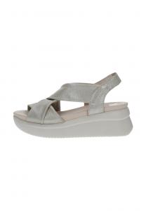 Босоножки на танкетке Sandali con plateau CallagHan, бежевый