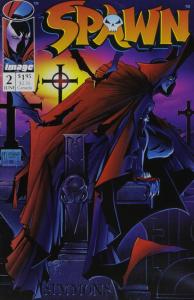 Spawn, #2 (Comic Book) (Questions Pt.2, Vol. 1) (Image Comics)