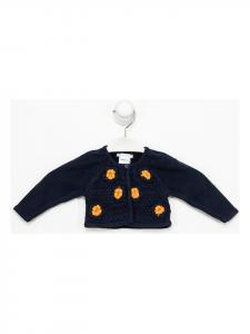 Tutto Piccolo Кардиган темно-синего цвета