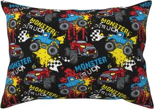 Pevtufa Чехол на подушку с принтом "монстр-кар" Monster Car