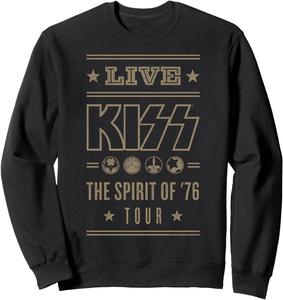 Толстовка KISS - The Spirit of '76 Tour, черный