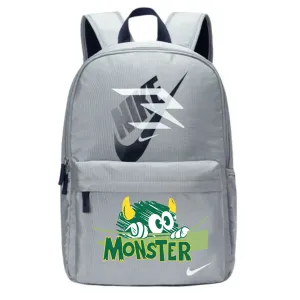 Nike Полиэстеровый рюкзак унисекс светло-серый волчий, Red Eye