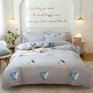 Fuanna Комплект постельного белья из 4 предметов (простыня, пододеяльник 200х230 см), цвет Shining brightly, Dui Guang Yicai 2.0