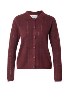 Pepe Jeans Кардиган 'ELAINE' вязаный в цвете бордо