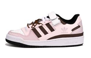 Adidas Originals Кроссовки для скейтбординга FORUM Princess Journal SAML с противоскользящим износостойким верхом, унисекс, розово-коричневые