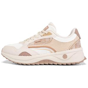 361° Кроссовки для бега с низким верхом, устойчивые к истиранию, с амортизаторами, белые, коричневые