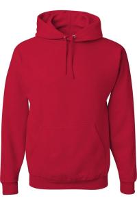 Толстовка с капюшоном JERZEES NuBlend, цвет true red