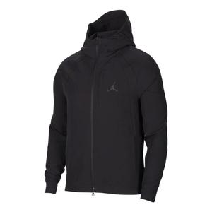 Куртка Air Jordan Solid Color Classic Flying Hooded Jacket Men's Black, черный