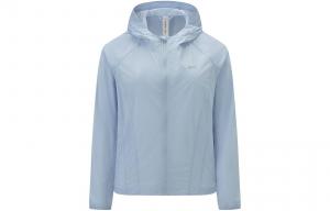 Reebok Женская дышащая синяя одежда с защитой от солнца, Blue