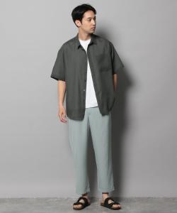 Легкая и быстросохнущая прозрачная рубашка с коротким рукавом Bayflow, цвет Light Blue 81