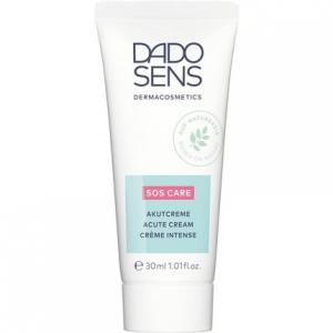 Sos Care Akutcreme 30 мл Успокаивающий крем для чувствительной и раздраженной кожи - терапевтическая поддержка при периоральном дерматите, экземе и аллергии, Dado Sens