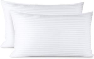 Clara Clark Подушки для сна Clara Clark, набор из 2 штук, наполнитель полиэстер, чехлы хлопковые White