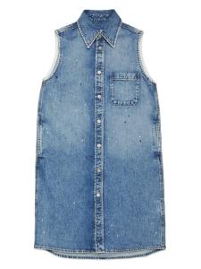 Джинсовое платье MM6 Maison Margiela Kids, синий