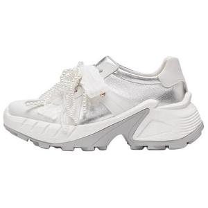 Staccato Коллекция Butterfly Island, женские низкие кеды Garden Girlish на массивной подошве, белые